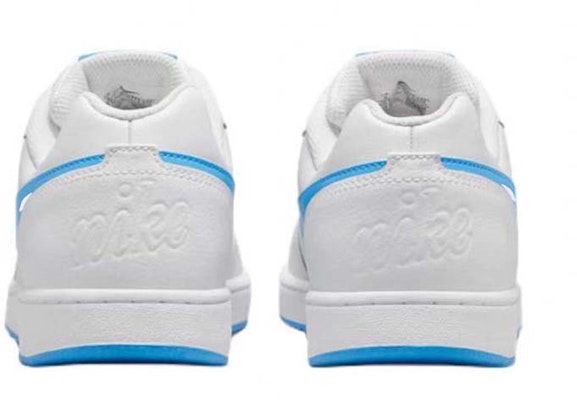 【訂製球鞋】Nike EBERNON 藍白白雲 踩海越山 人生足跡 防滑抗磨 低筒 板鞋 男款 白藍 Shop 【訂製球鞋】Nike EBERNON 藍白白雲 踩海越山 人生足跡 防滑抗磨 低筒 板鞋 男款 白藍