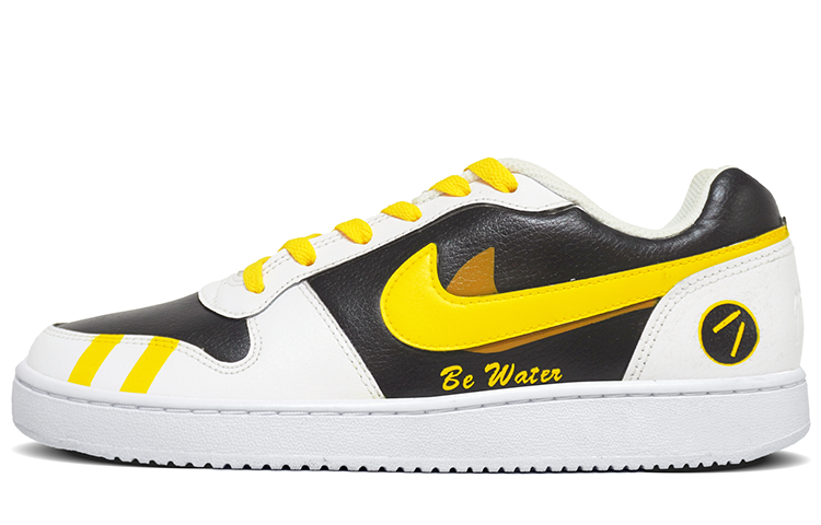 Buy 【訂製球鞋】Nike EBERNON Low 李小龍 復古 雙勾 低筒 板鞋 男款 黃黑