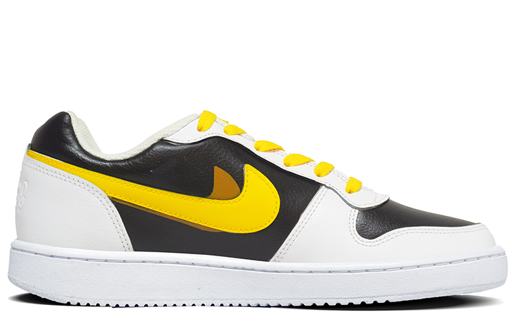 Order 【訂製球鞋】Nike EBERNON Low 李小龍 復古 雙勾 低筒 板鞋 男款 黃黑