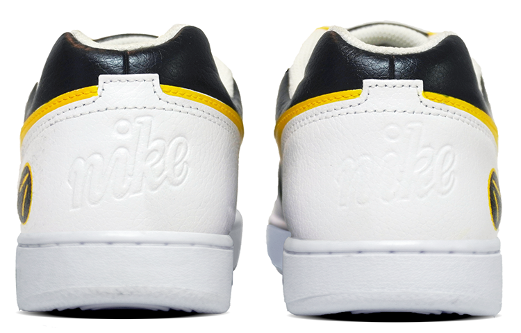Shop 【訂製球鞋】Nike EBERNON Low 李小龍 復古 雙勾 低筒 板鞋 男款 黃黑