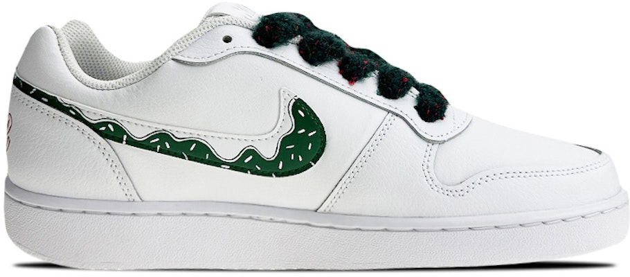 Zapatillas Nike Ebernon Low "Navidad Graffiti" AQ1775-100(Team叁-男款NE圣诞绿S-BOX) Order Zapatillas Nike Ebernon Low "Navidad Graffiti" AQ1775-100(Team叁-男款NE圣诞绿S-BOX)