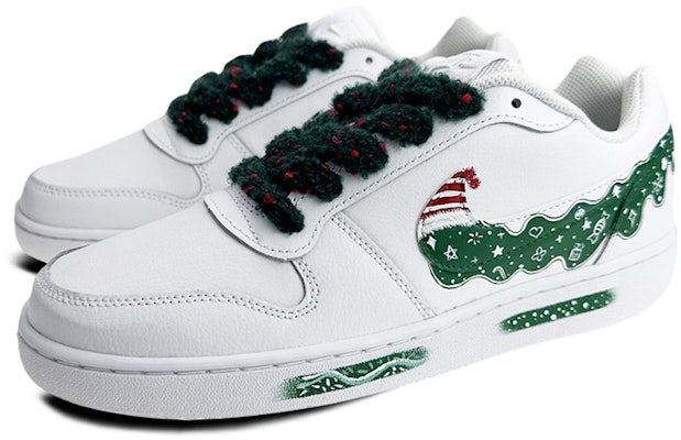 Zapatillas Nike Ebernon Low "Navidad Graffiti" AQ1775-100(Team叁-男款NE圣诞绿S-BOX) Lookbook Zapatillas Nike Ebernon Low "Navidad Graffiti" AQ1775-100(Team叁-男款NE圣诞绿S-BOX)