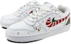 Lookbook Zapatillas Nike Ebernon Low 'Navidad Graffiti Blanco-Rojo-Verde' AQ1775-100(Team叁-男款双钩圣诞S-BOX)