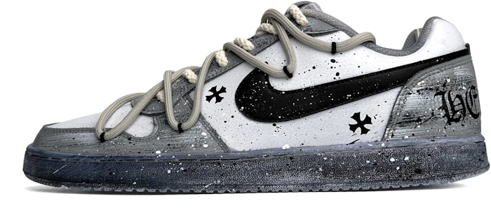 Zapatillas Nike Ebernon Low 'Encanto Gótico - Gris Blanco Negro' AQ1775-100(Team87-哥特之韵男款灰白黑) Buy Zapatillas Nike Ebernon Low 'Encanto Gótico - Gris Blanco Negro' AQ1775-100(Team87-哥特之韵男款灰白黑)