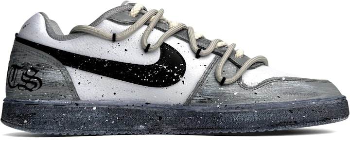 Zapatillas Nike Ebernon Low 'Encanto Gótico - Gris Blanco Negro' AQ1775-100(Team87-哥特之韵男款灰白黑) Order Zapatillas Nike Ebernon Low 'Encanto Gótico - Gris Blanco Negro' AQ1775-100(Team87-哥特之韵男款灰白黑)