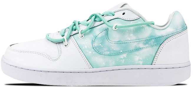 【定制球鞋】Nike EBERNON Low 是在玩鞋 漸變 解構 簡約 夢幻 低幫 板鞋 男款 白綠 Buy 【定制球鞋】Nike EBERNON Low 是在玩鞋 漸變 解構 簡約 夢幻 低幫 板鞋 男款 白綠