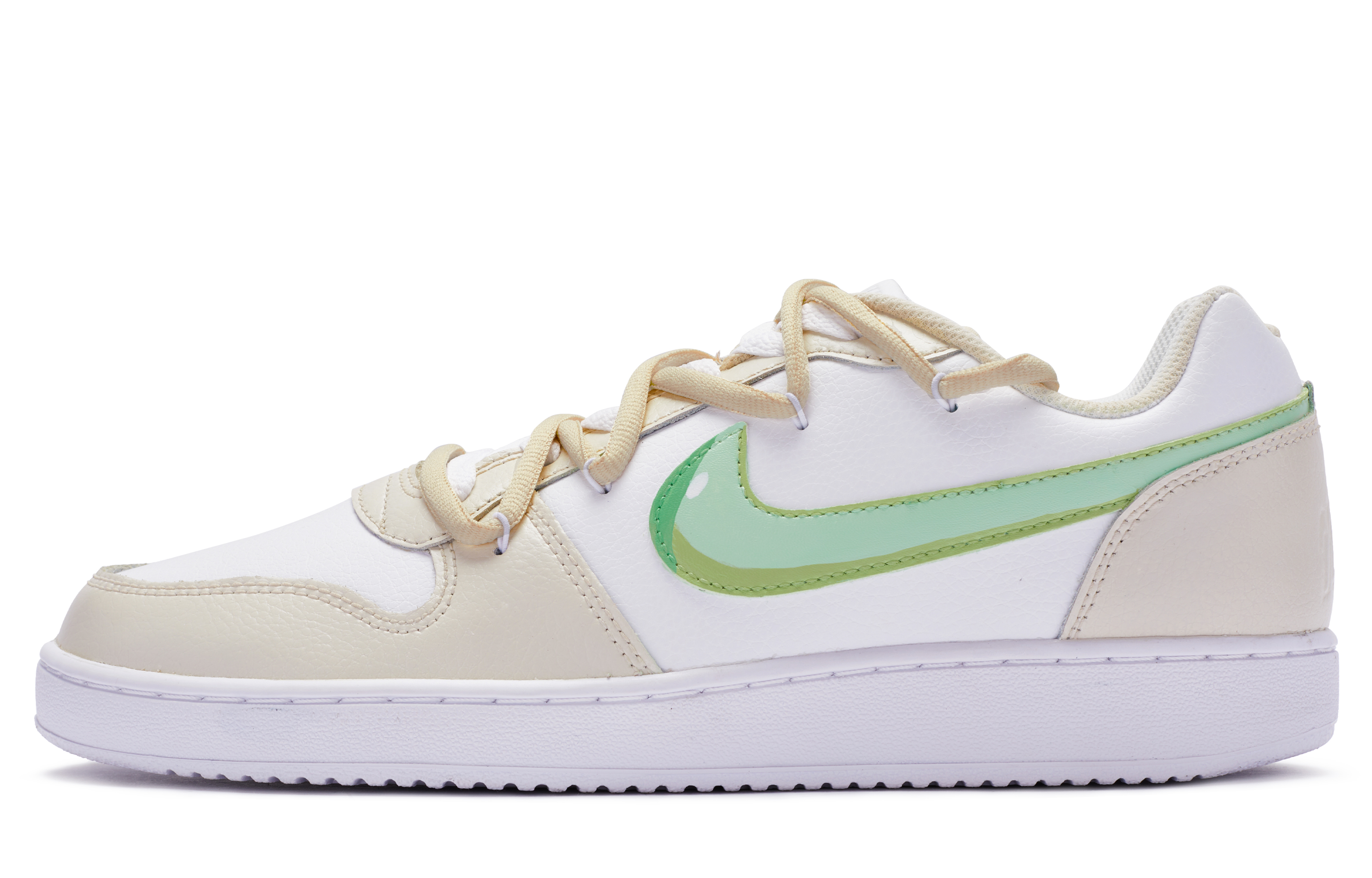 [Custom Shoes] Nike Ebernon Low 'Groot Yellow White Green'