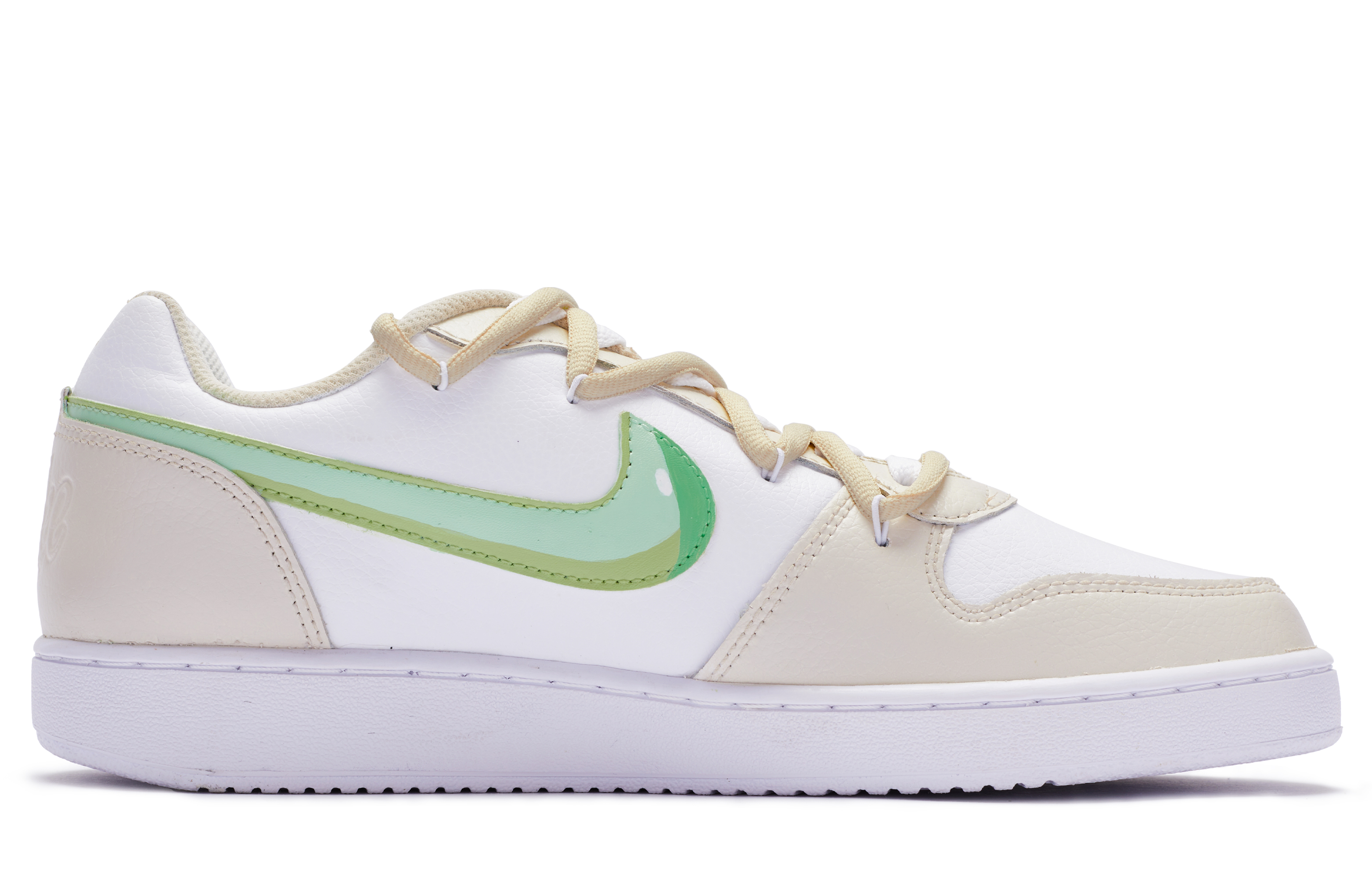 Order [Kasut Custom] Nike Ebernon Low 'Groot Kuning Putih Hijau' AQ1775-100(TeamR-男款Groot)