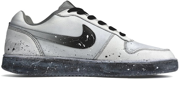 定制鞋款 耐克EBERNON低帮‘墨荷’ AQ1775-100(Team11-水墨荷花男款灰黑) Order 定制鞋款 耐克EBERNON低帮‘墨荷’ AQ1775-100(Team11-水墨荷花男款灰黑)