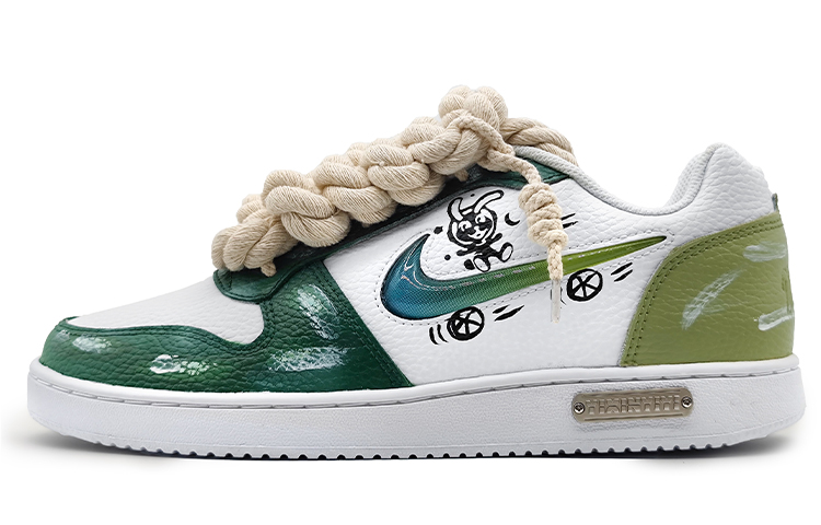 [Custom Shoes] Nike Ebernon Low 'Jelly Green Swoosh'