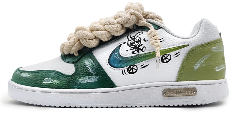 custom-shoes-nike-ebernon-low-jelly-green-swoosh