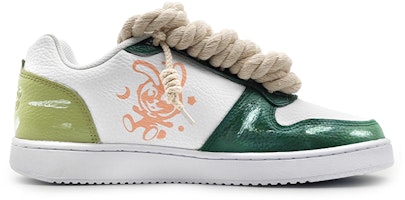 ナイキ エバノン ロー "ジェリーグリーンスウッシュ" (カスタムシューズ) AQ1774-100(Team16-男款狡兔青绿) Order ナイキ エバノン ロー "ジェリーグリーンスウッシュ" (カスタムシューズ) AQ1774-100(Team16-男款狡兔青绿)