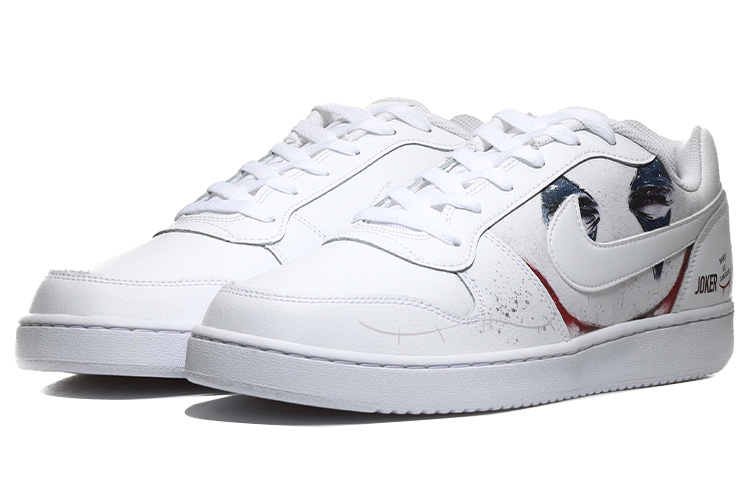 Lookbook 나이키 에버논 로우 '조커 블랙앤화이트' (커스텀) AQ1775-100(Team10-小丑-QD)