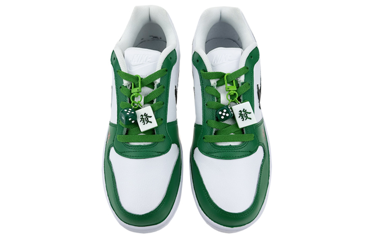 [Custom Shoes] Nike Ebernon Low 'Mahjong White Green' 圖 4