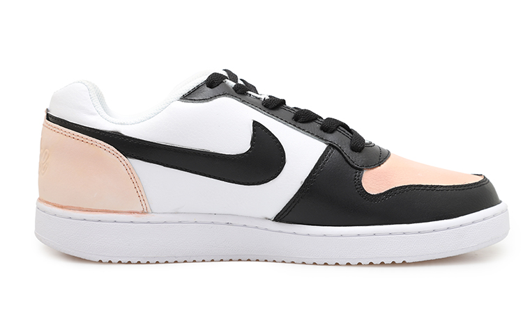 Order Zapatillas Nike Ebernon Low 'Moca Negro-Blanco-Marrón' Personalizadas AQ1775-100(Team拾玖-微苦摩卡男S-BOX)