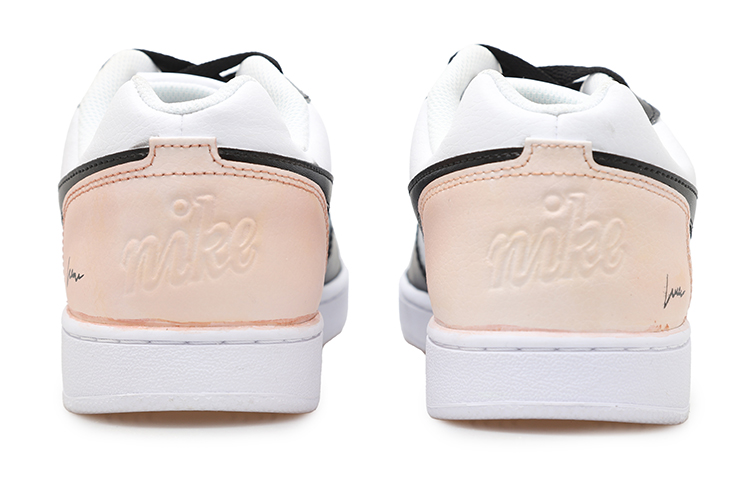 Shop Zapatillas Nike Ebernon Low 'Moca Negro-Blanco-Marrón' Personalizadas AQ1775-100(Team拾玖-微苦摩卡男S-BOX)