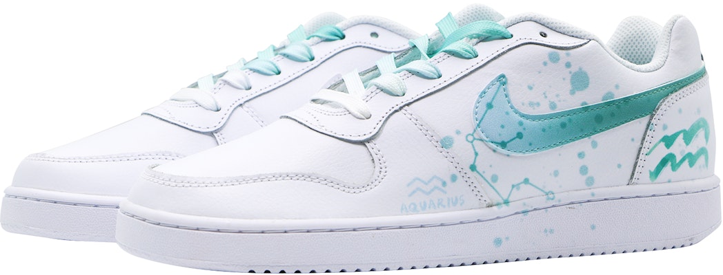 【客製化球鞋】 Nike EBERNON Low 藍色幻想 滿天星河 神秘星空 復古 防滑輕便 低筒 板鞋 男款 白藍 Lookbook 【客製化球鞋】 Nike EBERNON Low 藍色幻想 滿天星河 神秘星空 復古 防滑輕便 低筒 板鞋 男款 白藍