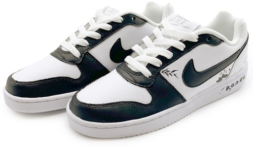 【定製球鞋】Nike EBERNON Low 國潮 水墨畫 熊貓 國寶 低筒 板鞋 男款 白黑 Lookbook 【定製球鞋】Nike EBERNON Low 國潮 水墨畫 熊貓 國寶 低筒 板鞋 男款 白黑