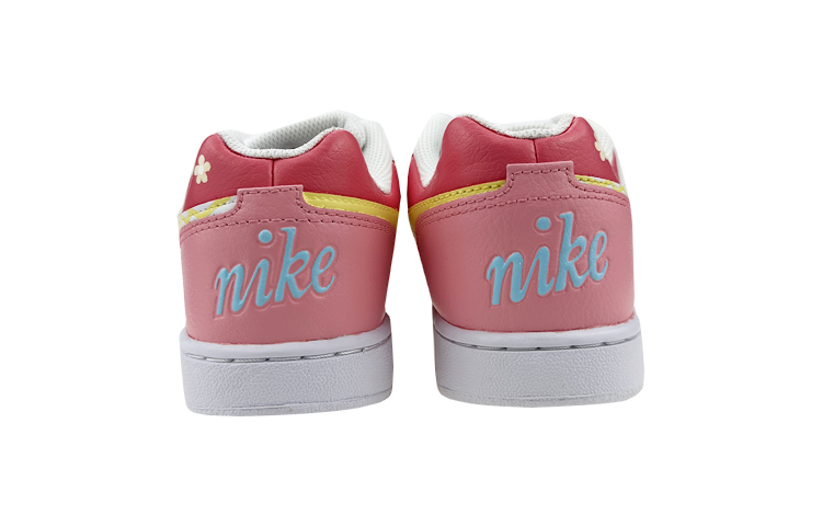 Purchase [Sepatu Custom] Nike Ebernon Low 'Grafiti Beruang Pink Kuning' AQ1775-100(Team叁-男款NE黄粉熊S-BOX)