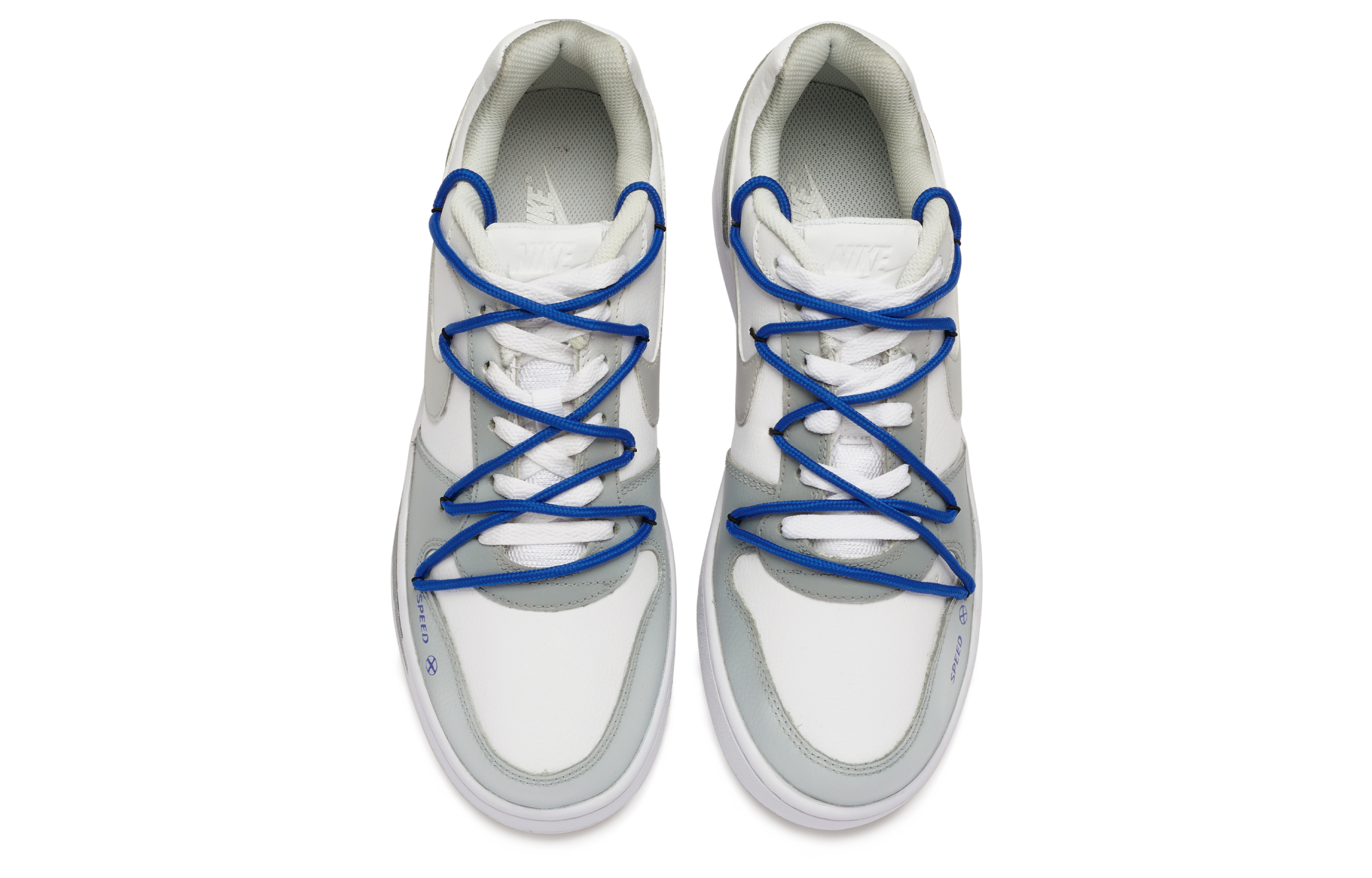 Shop [定制鞋] Nike Ebernon Low '银色箭头' 低帮球鞋 AQ1775-100(TeamR-男款银箭)