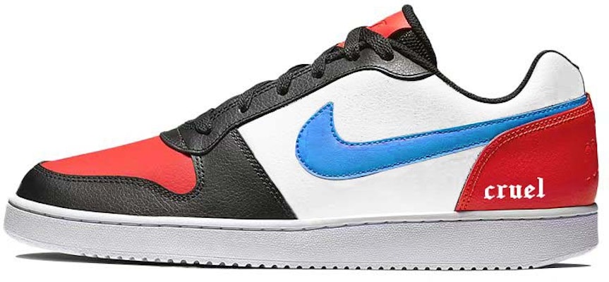 【客製球鞋】Nike EBERNON 東京樹莓 藍色潮流 炫酷 復古 防滑耐磨 低筒 板鞋 男款 白黑紅 Buy 【客製球鞋】Nike EBERNON 東京樹莓 藍色潮流 炫酷 復古 防滑耐磨 低筒 板鞋 男款 白黑紅