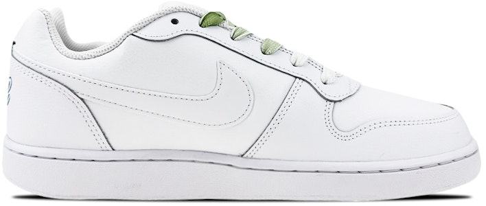 【定制球鞋】Nike EBERNON Low 是在玩鞋 禮盒 盛開的杏花 梵高 藝術 油畫 低幫 板鞋 男款 白綠 Order 【定制球鞋】Nike EBERNON Low 是在玩鞋 禮盒 盛開的杏花 梵高 藝術 油畫 低幫 板鞋 男款 白綠