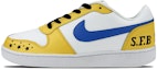 Buy Zapatillas Nike Ebernon Low 'Warriors Graffiti Azul Amarillo' AQ1775-100(Team叁-男款NE勇士QD)