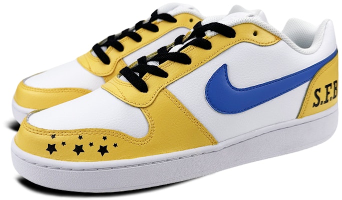 Zapatillas Nike Ebernon Low 'Warriors Graffiti Azul Amarillo' AQ1775-100(Team叁-男款NE勇士QD) Lookbook Zapatillas Nike Ebernon Low 'Warriors Graffiti Azul Amarillo' AQ1775-100(Team叁-男款NE勇士QD)