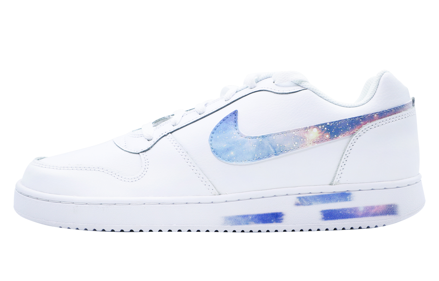 [Custom Shoes] Nike Ebernon Low 'White Blue Galaxy'