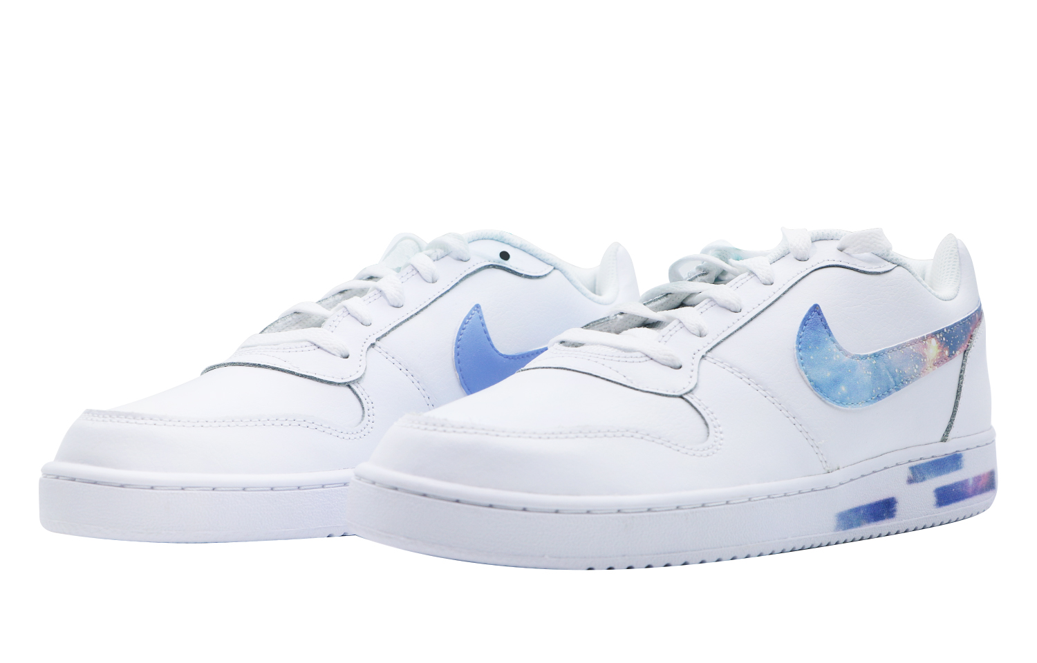 Lookbook 【訂製球鞋】 Nike EBERNON Low 星空系列 燦爛星黎 星辰大海 復古 街头潮流 低筒 板鞋 男款 白藍