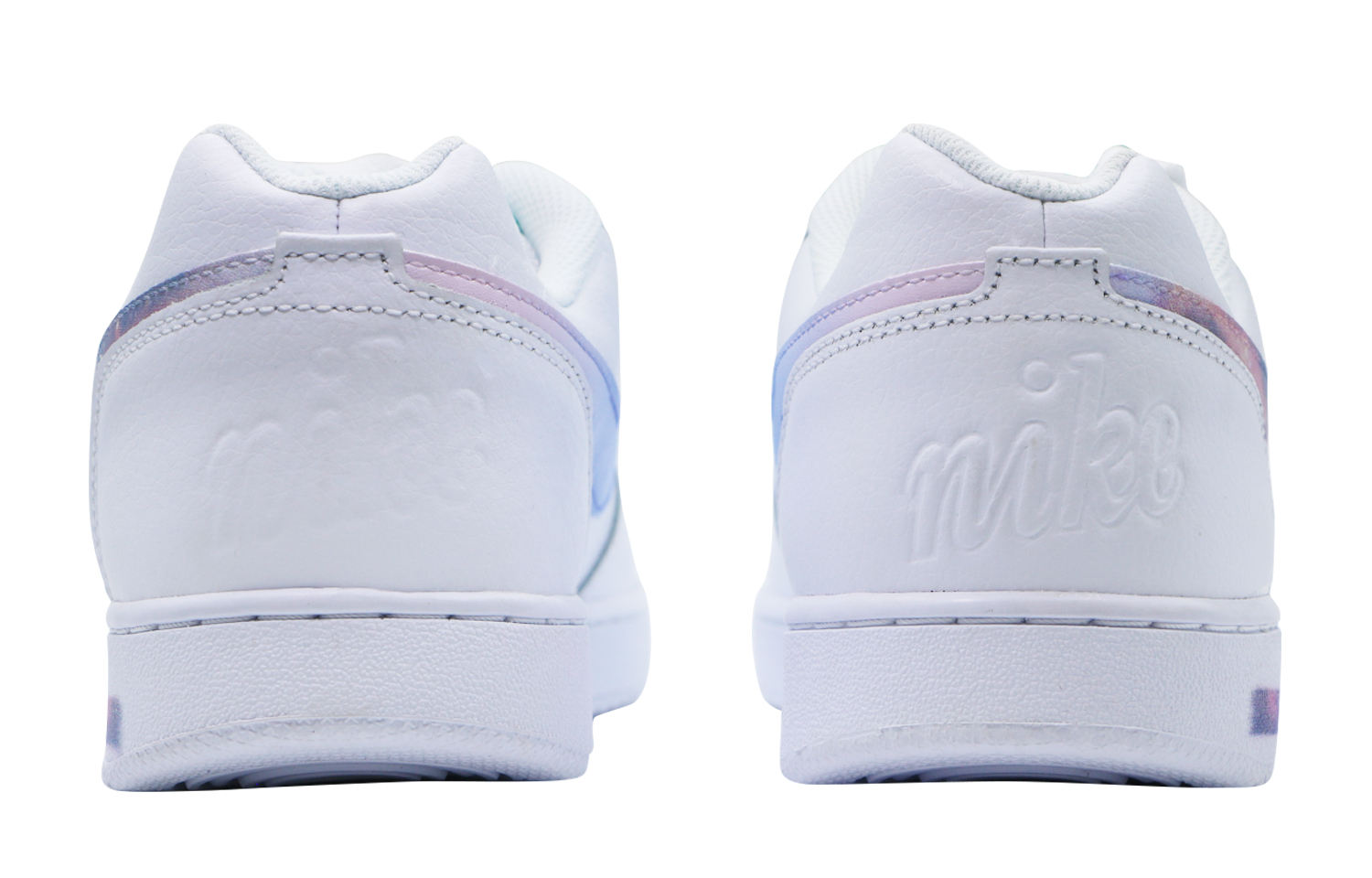 Shop 【訂製球鞋】 Nike EBERNON Low 星空系列 燦爛星黎 星辰大海 復古 街头潮流 低筒 板鞋 男款 白藍