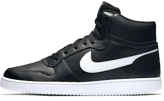 【カスタムシューズ】ナイキエバノンミッド「非対称デニムブラックホワイト」 AQ1773-002(Team肆-牛仔拼接缝布QD) Details for 【カスタムシューズ】ナイキエバノンミッド「非対称デニムブラックホワイト」 AQ1773-002(Team肆-牛仔拼接缝布QD)