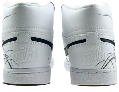 【定制球鞋】Nike EBERNON Mid 水墨 蘭花 國潮風 四君子 中幫 板鞋 男款 黑白 Purchase 【定制球鞋】Nike EBERNON Mid 水墨 蘭花 國潮風 四君子 中幫 板鞋 男款 黑白