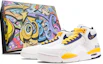 Buy 【訂製球鞋】Nike Flight Legacy 黑曼巴禮盒 蛇鱗 致敬科比 24號 減震防滑耐磨 中筒 復古籃球鞋 男款 白藍
