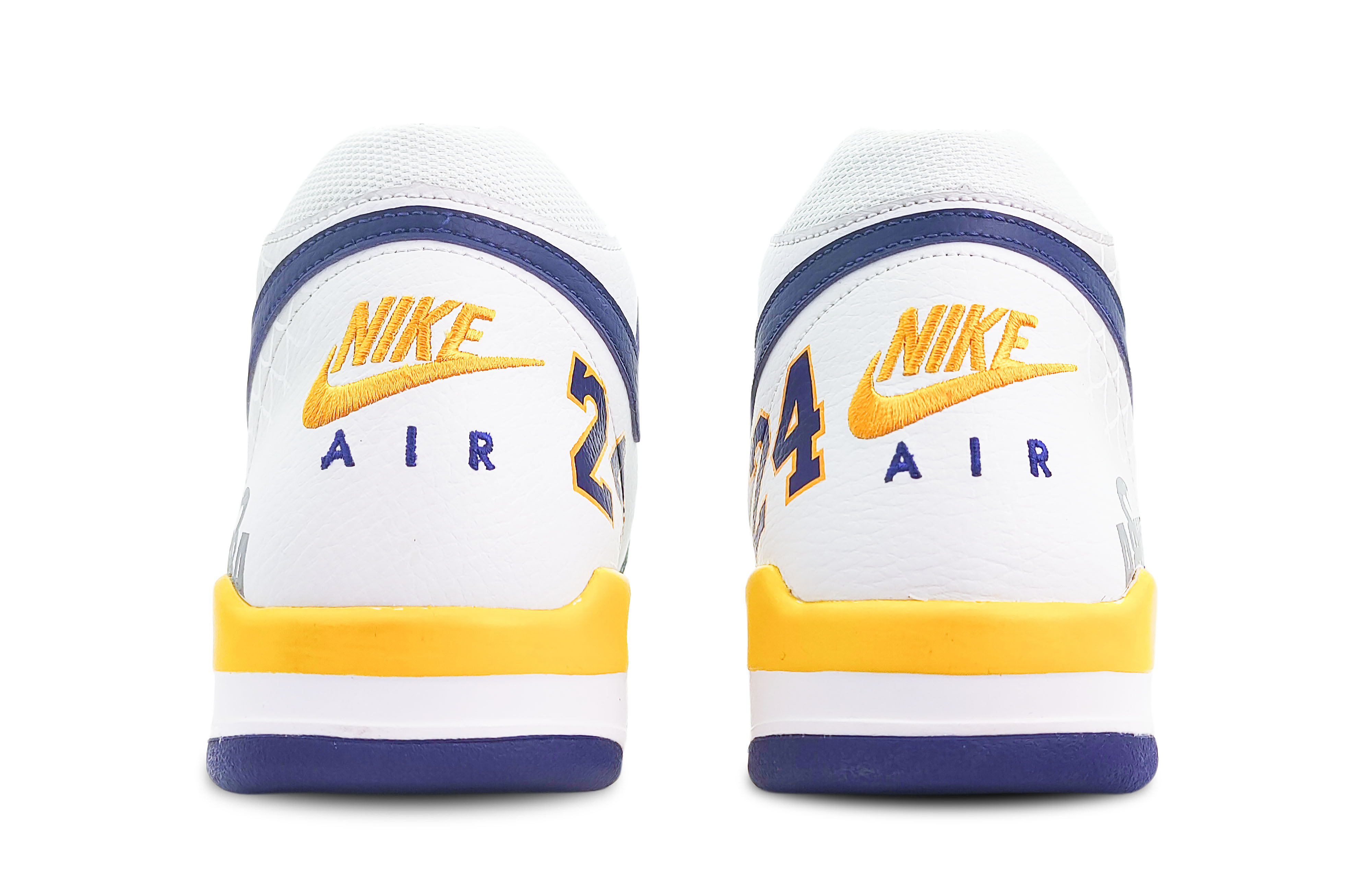 [Custom Shoes] Nike Flight Legacy 'Black Mamba Tribute - White Blue' 圖 5