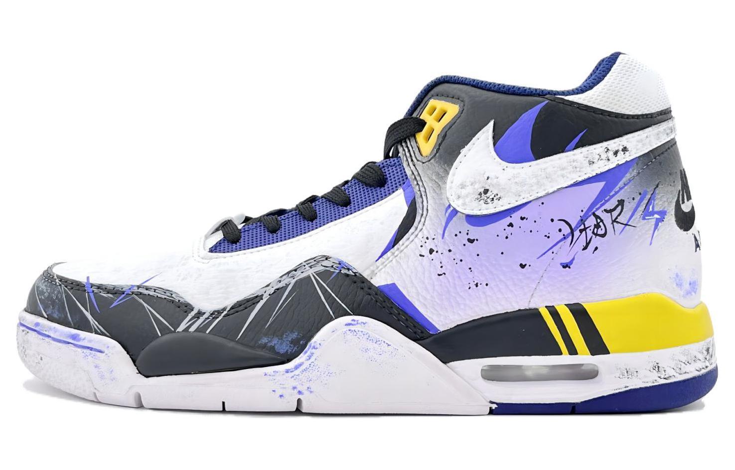 [Custom Shoes] Nike Flight Legacy 'Black Purple' 圖 2