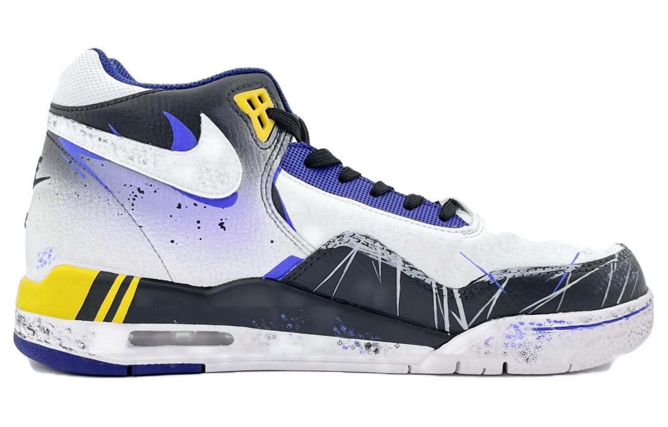 [Custom Shoes] Nike Flight Legacy 'Black Purple' 圖 3