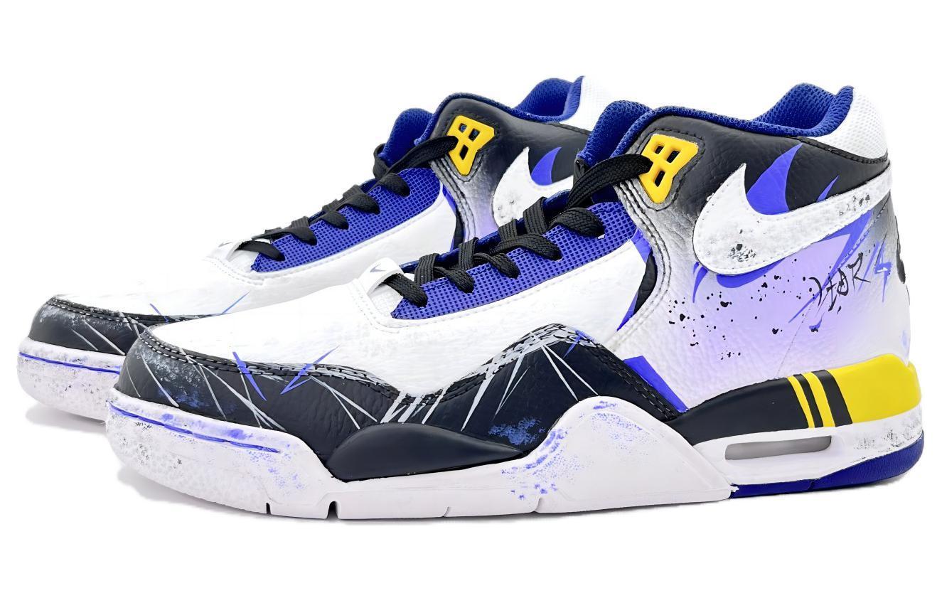 [Custom Shoes] Nike Flight Legacy 'Black Purple' 圖 4