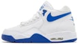 Sizing 【訂製球鞋】 Nike Flight Legacy 銜雲 特殊鞋盒 國風 簡約 潮流 減震防滑耐磨 中筒 復古籃球鞋 男款 藍白