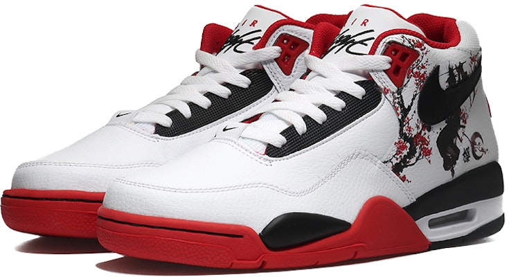 【定製球鞋】Nike Flight Legacy 云裳百合 櫻花之日 低筒 復古籃球鞋 男女同款 紅白 Lookbook 【定製球鞋】Nike Flight Legacy 云裳百合 櫻花之日 低筒 復古籃球鞋 男女同款 紅白