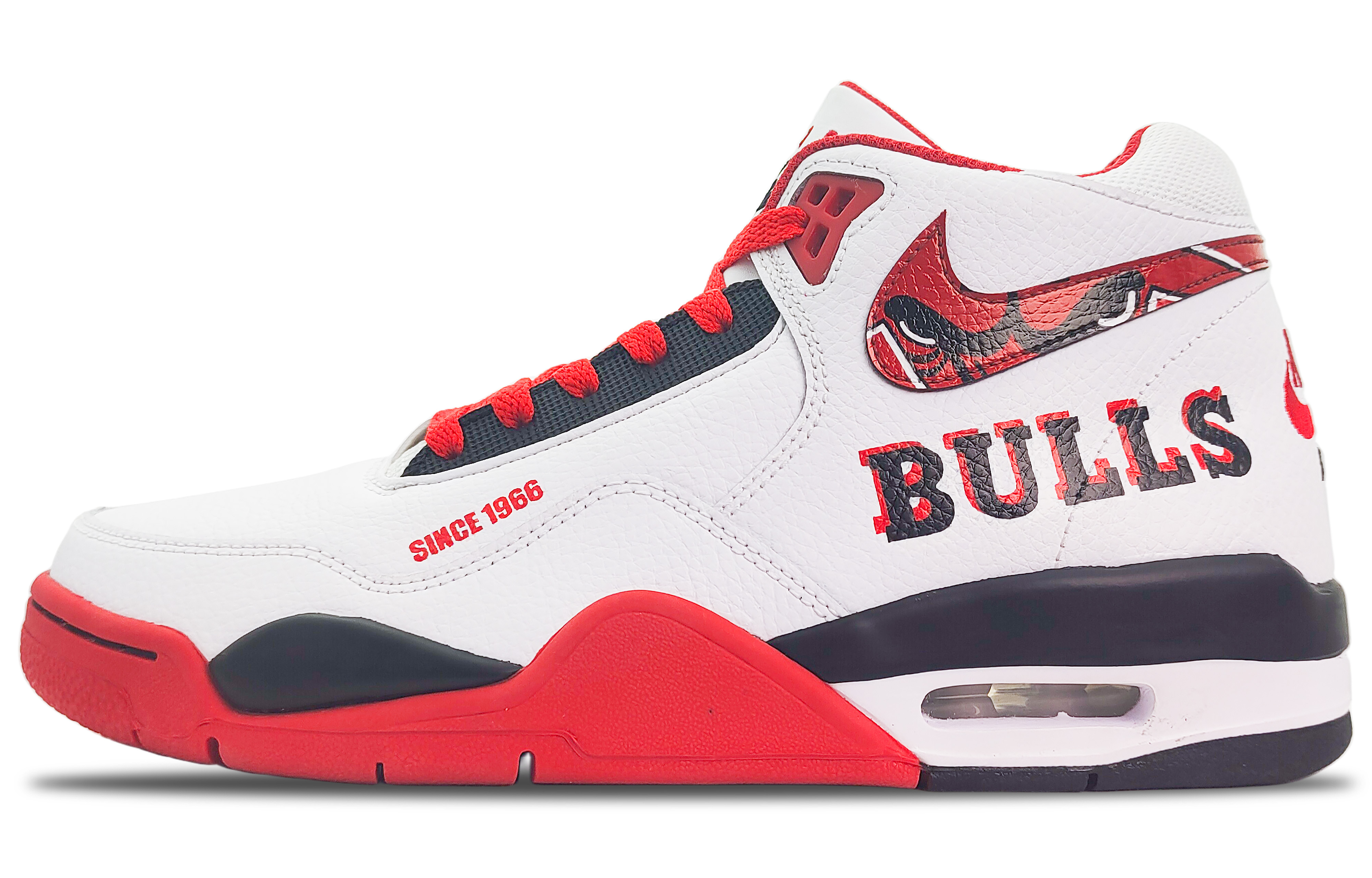 [Custom Shoes] Nike Flight Legacy 'Chicago Bulls Red White'