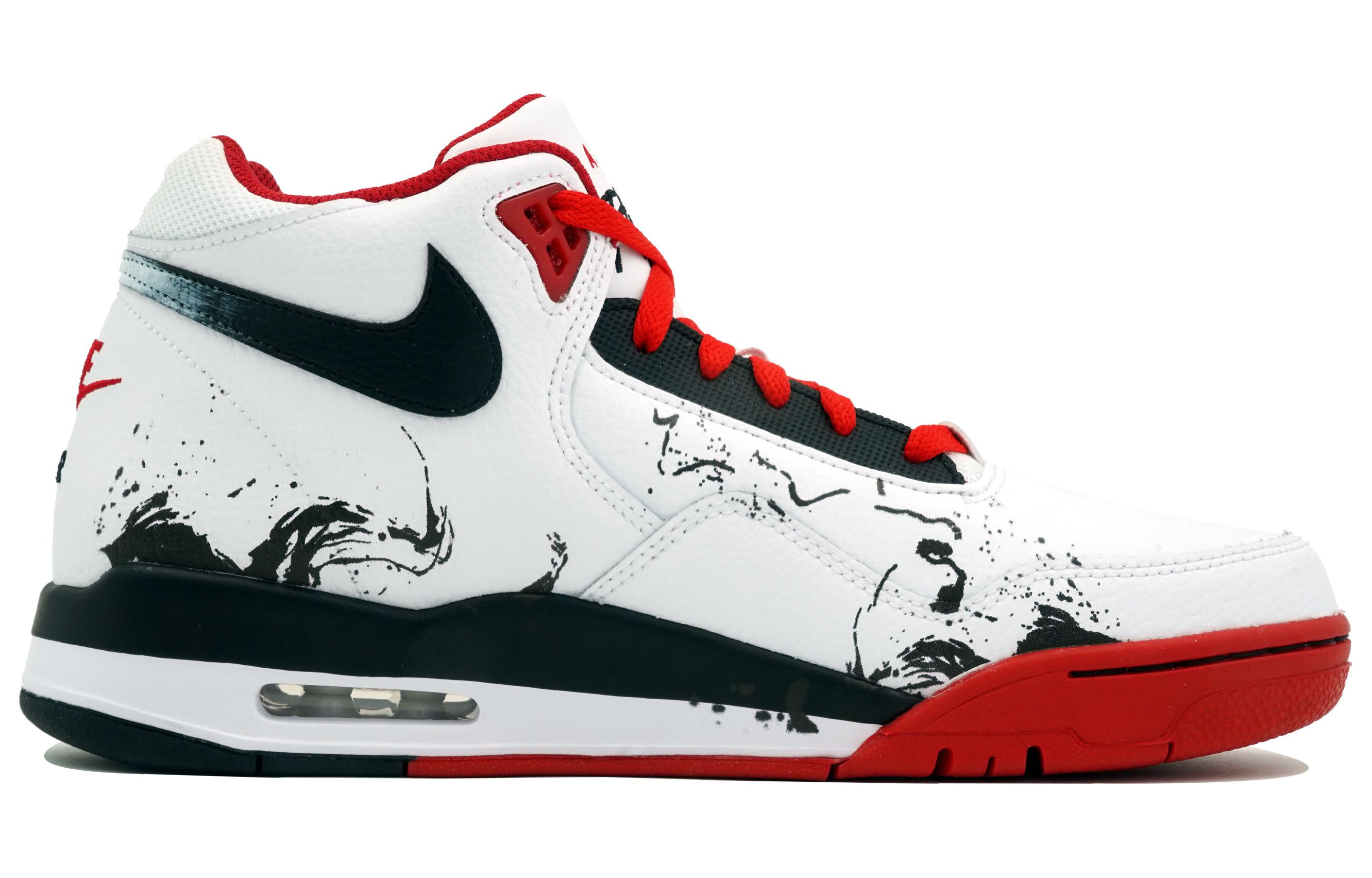 Order [カスタムシューズ] ナイキ フライト レガシー '中国龍 海 レッド-ホワイト-ブラック' BQ4212-100(Team113-蛟龙戏水)