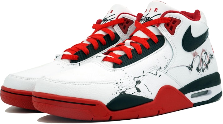 나이키 플라이트 레거시 '용문(적/백/흑)' (Custom) BQ4212-100(Team113-蛟龙戏水) Lookbook 나이키 플라이트 레거시 '용문(적/백/흑)' (Custom) BQ4212-100(Team113-蛟龙戏水)