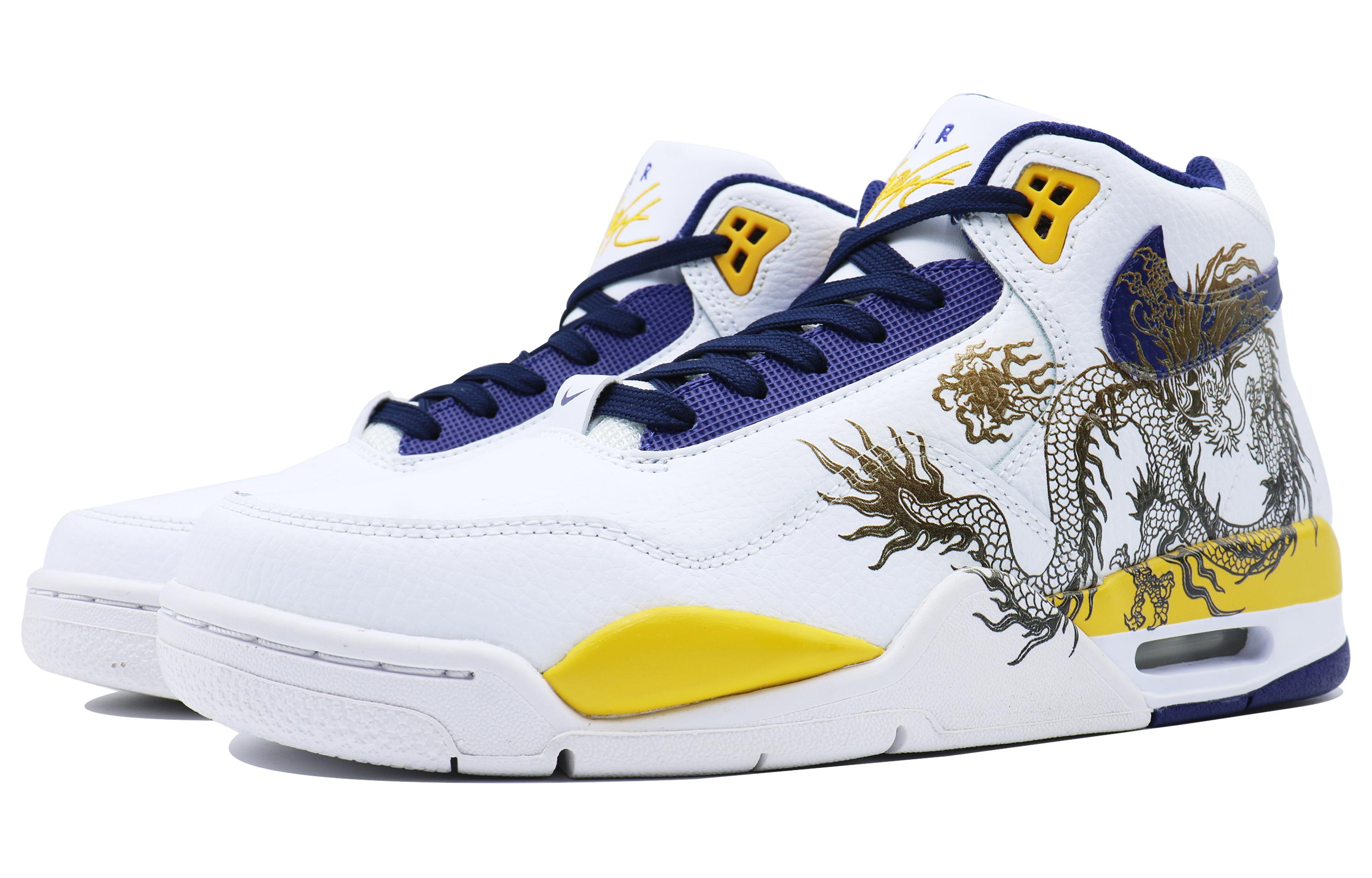 Lookbook 나이키 플라이트 레거시 '용문화 - 백청황' (커스텀) BQ4212-102（Team168-震麟）