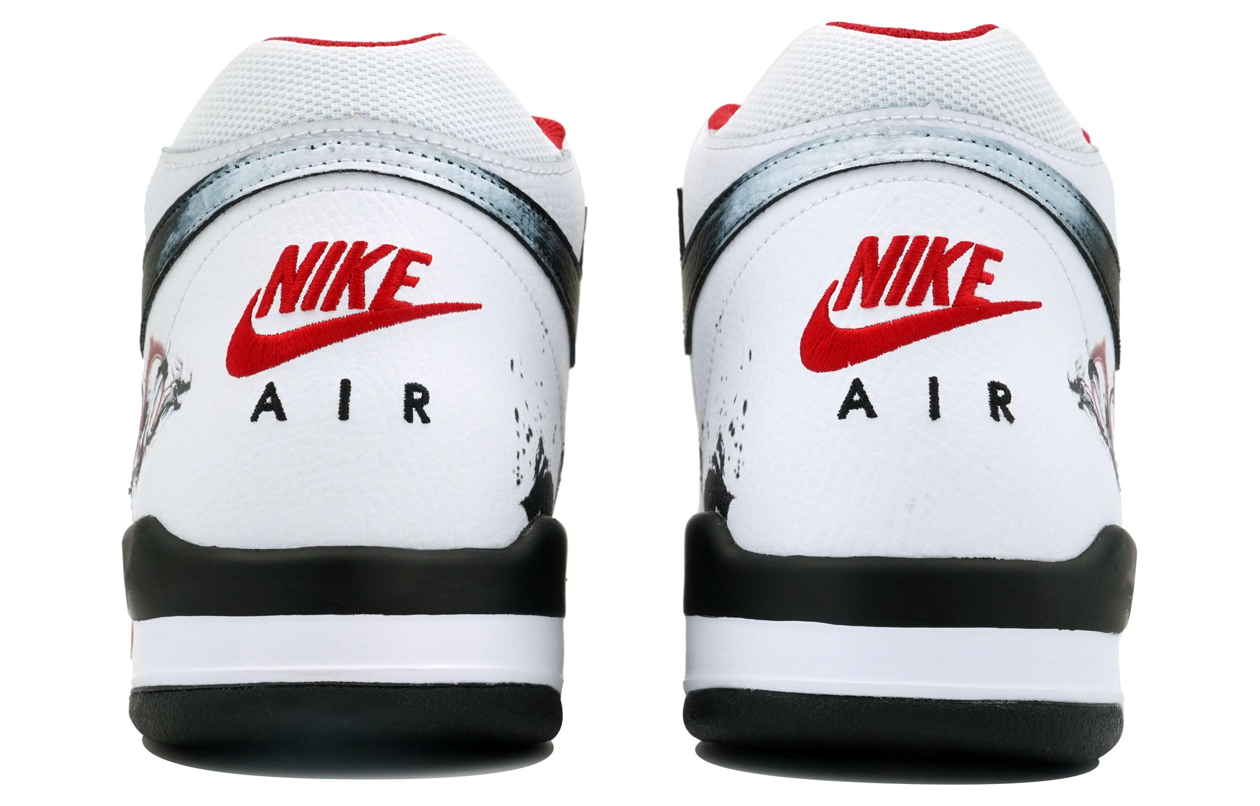 Shop [カスタムシューズ] ナイキ フライト レガシー '中国龍 海 レッド-ホワイト-ブラック' BQ4212-100(Team113-蛟龙戏水)