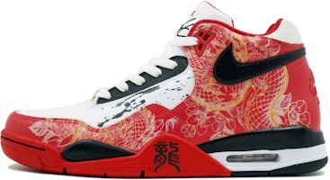 ナイキ フライト レガシー「旧正月 レッドホワイト」カスタムシューズ BQ4212-100(Team113-流水游龙S-BOX) Order ナイキ フライト レガシー「旧正月 レッドホワイト」カスタムシューズ BQ4212-100(Team113-流水游龙S-BOX)
