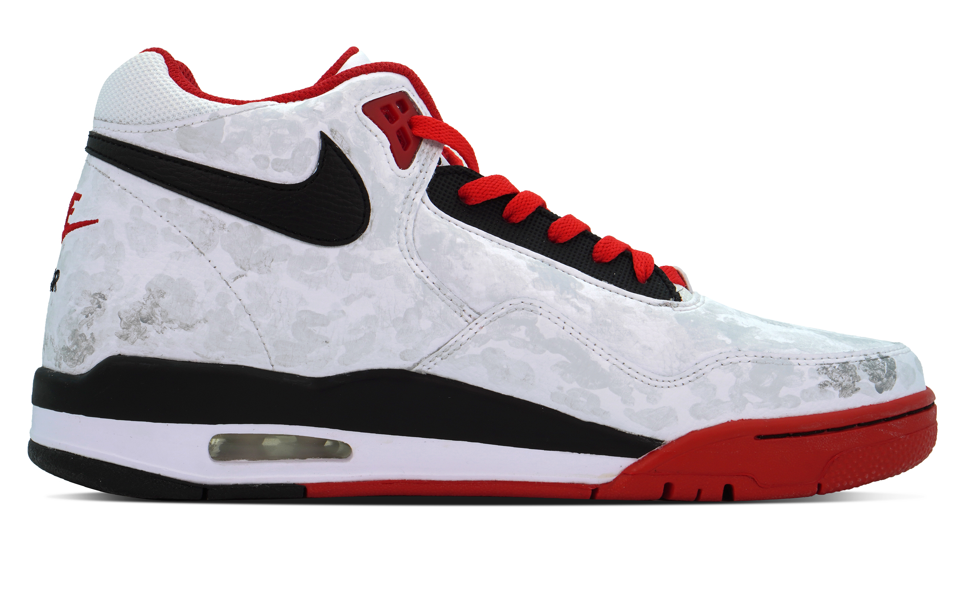 Lookbook 【定製球鞋】Nike Flight Legacy DEER 龍騰盛世 皮革 龍年 CNY 經典百搭 舒適 國風 減震防滑耐磨 中筒 復古籃球鞋 男款 黑白紅