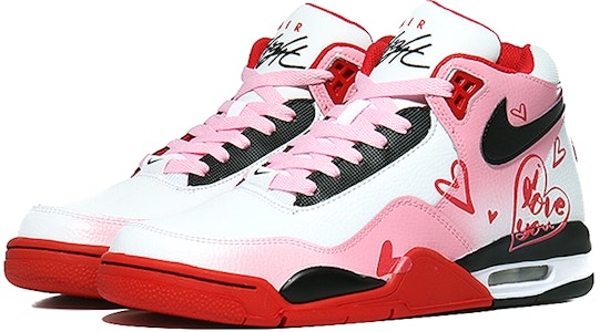 【カスタムシューズ】ナイキ フライトレガシー 'コリジョンハート レッド-ホワイト' BQ4212-100(Team10-碰撞爱心QD) Lookbook 【カスタムシューズ】ナイキ フライトレガシー 'コリジョンハート レッド-ホワイト' BQ4212-100(Team10-碰撞爱心QD)