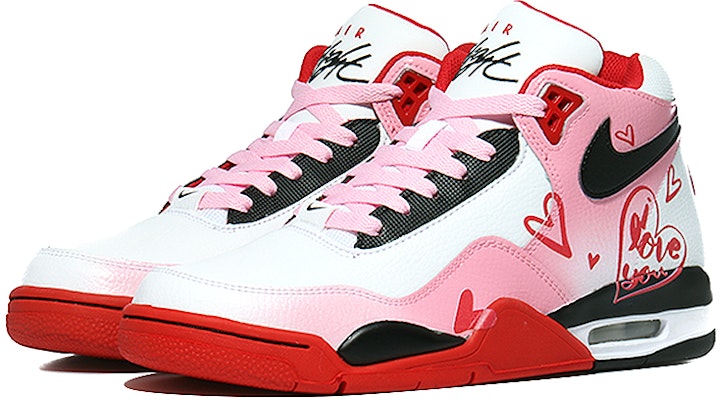 나이키 플라이트 레거시 '레드화이트' (커스텀) BQ4212-100(Team10-碰撞爱心QD) Lookbook 나이키 플라이트 레거시 '레드화이트' (커스텀) BQ4212-100(Team10-碰撞爱心QD)