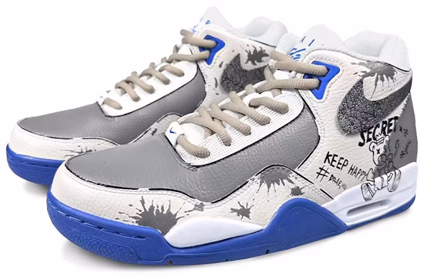 【客製球鞋】 Nike Flight Legacy 哥白尼 逃脫步驟 小眾流行 簡約百搭 水滴群 小熊熊 文字 高筒 復古籃球鞋 男女同款 灰棕 Shop 【客製球鞋】 Nike Flight Legacy 哥白尼 逃脫步驟 小眾流行 簡約百搭 水滴群 小熊熊 文字 高筒 復古籃球鞋 男女同款 灰棕